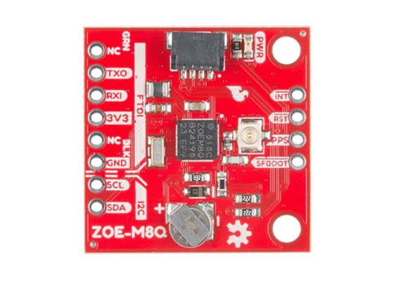 SparkFun GPS Breakout - ZOE-M8Q (Qwiic) (2)