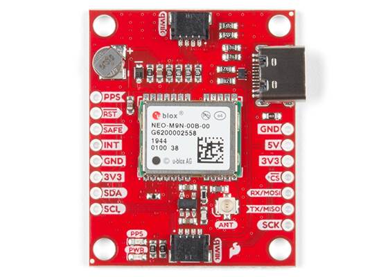 SparkFun GPS Breakout - NEO-M9N, U.FL (Qwiic) (3)