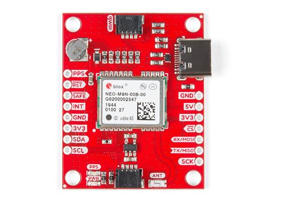 SparkFun GPS Breakout - NEO-M9N, Chip Antenna (Qwiic) (3)