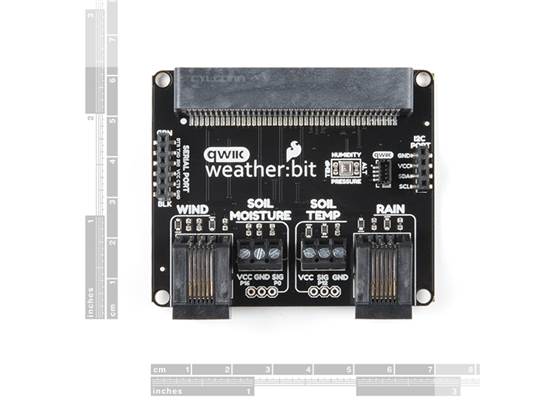 SparkFun weather:bit - micro:bit Carrier Board (Qwiic) (3)