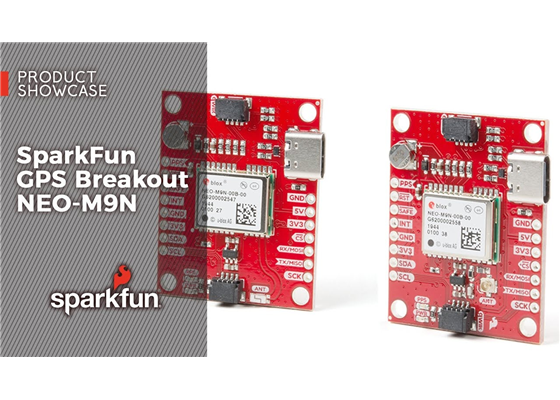 SparkFun GPS Breakout - NEO-M9N, SMA (Qwiic) (5)
