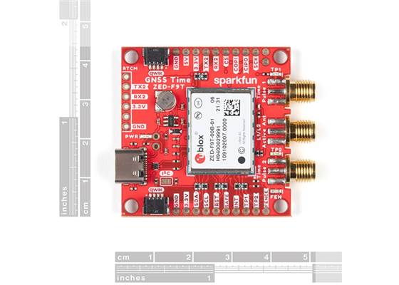 SparkFun GNSS Timing Breakout - ZED-F9T (Qwiic) (2)