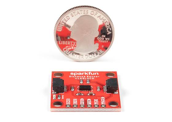 SparkFun Distance Sensor - 1.3 Meter, VL53L4CD (Qwiic) (4)