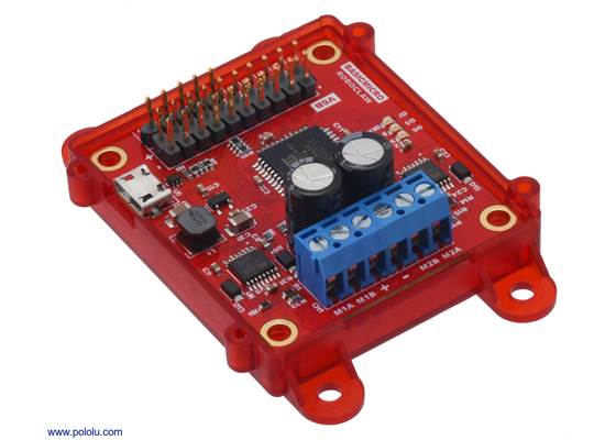 RoboClaw 2x7A Motor Controller (V6B) with case top removed. (1)