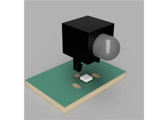 SparkFun CBI Light Pipe for SMD LEDs 5mm - Right Angle