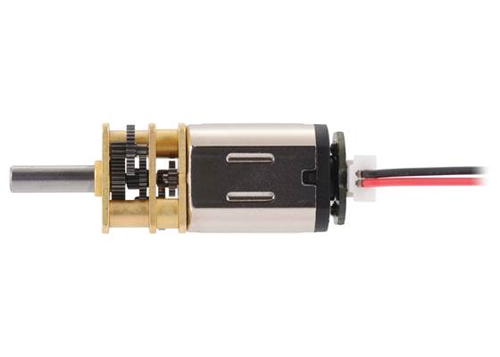 Micro Metal Gearmotor with Side-Entry, 2-Pin JST SH-Style Connector Board and cable (cable not include). (1)