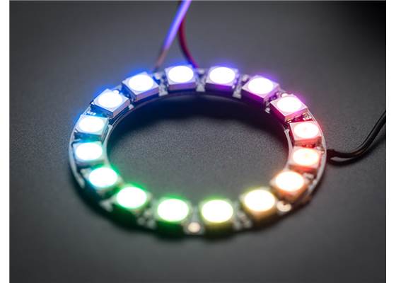 Adafruit 16-LED NeoPixel ring. (1)