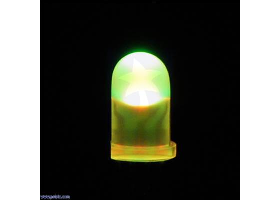 Multicolor RGB LED with RG elements on.