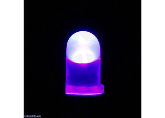 Multicolor RGB LED with RB elements on.