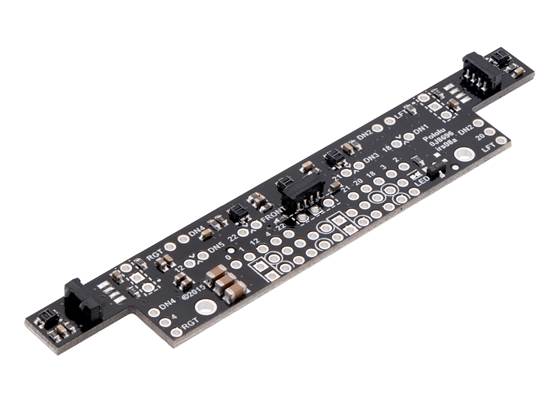 Zumo 32U4 robot front sensor array.