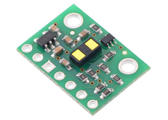 VL53L1X Time-of-Flight Distance Sensor Carrier with Voltage Regulator, 400cm Max.