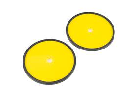 Precision Disc Wheel - 5" (Yellow, 2 Pack)