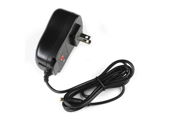 Adjustable Voltage Wall Adapter Power Supply - 5V-15V
