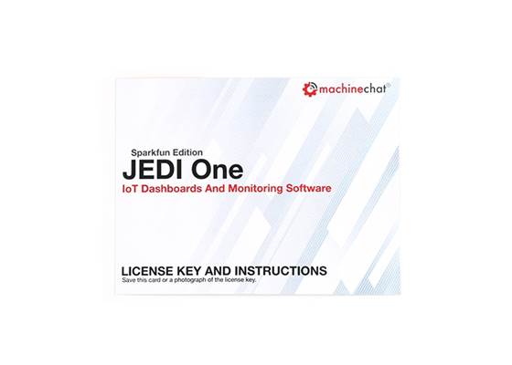 Machinechat Software License Card - JEDI One (2)