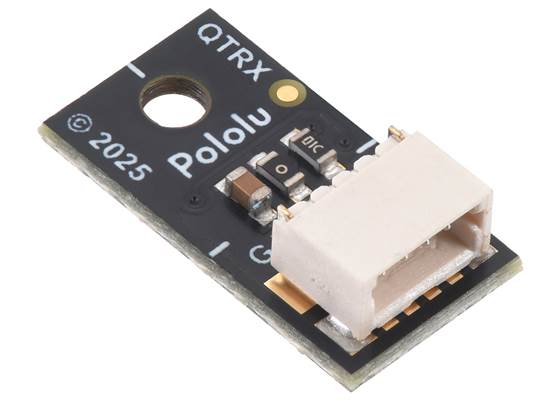 QTRX/QTRXL-MD-01A-S Reflectance Sensor, connector side.