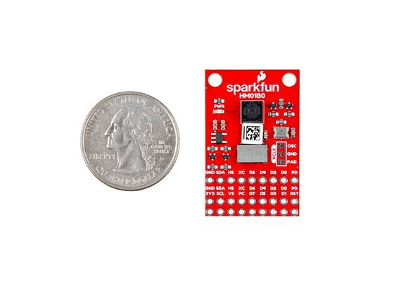 SparkFun Red Vision Camera Board - HM01B0 (Color) (4)