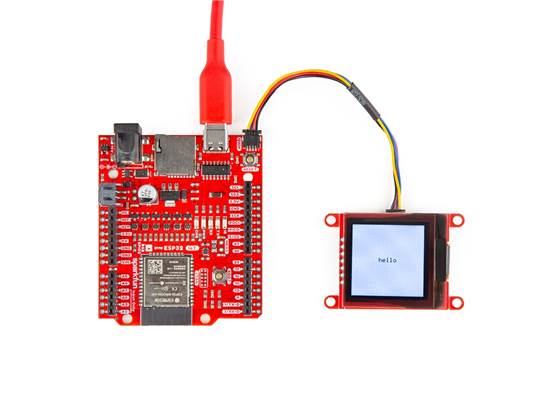 SparkFun Qwiic OLED Display (1.5 in., 128x128) (4)