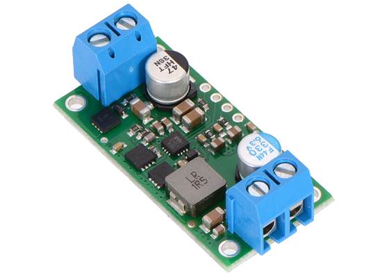 Pololu 5V, 9A Step-Down Voltage Regulator D24V90F5, assembled with included terminal blocks