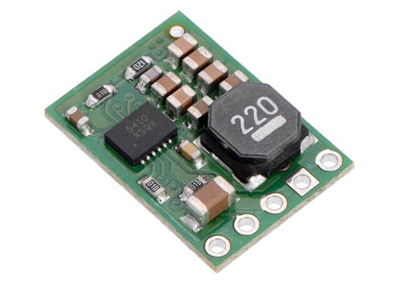 Pololu step-down voltage regulator D24V10Fx.