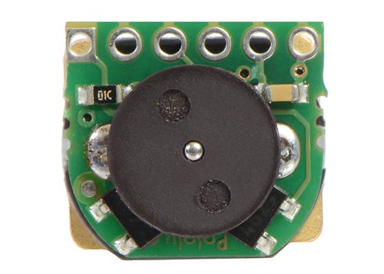 Magnetic Encoder Kit for Micro Metal Gearmotors assembled on a micro metal gearmotor with extended motor shaft. (2) (2)