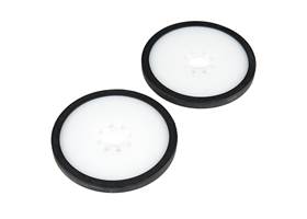 Precision Disc Wheel - 3" (White, 2 Pack) (3)