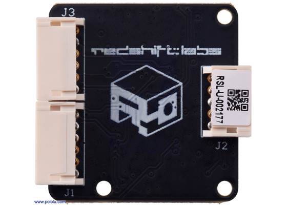 UM7-LT orientation sensor, bottom view.