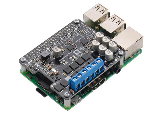 Pololu Dual G2 High-Power Motor Driver 18v22 or 24v18 on a Raspberry Pi.