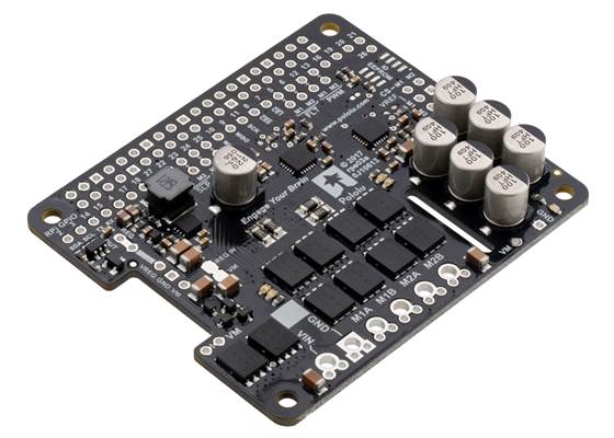 Pololu Dual G2 High-Power Motor Driver 24v18 for Raspberry Pi.