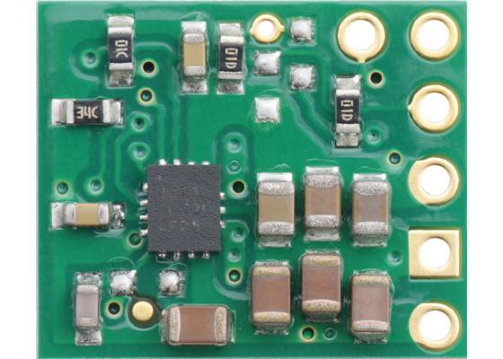 2.5-9V Fine-Adjust Step-Up/Step-Down Voltage Regulator w/ Adjustable Low-Voltage Cutoff S9V11MACMA (non-silkscreen side). (1)