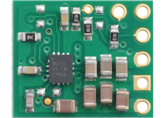 2.5-9V Fine-Adjust Step-Up/Step-Down Voltage Regulator w/ Adjustable Low-Voltage Cutoff S9V11MA (non-silkscreen side). (1)