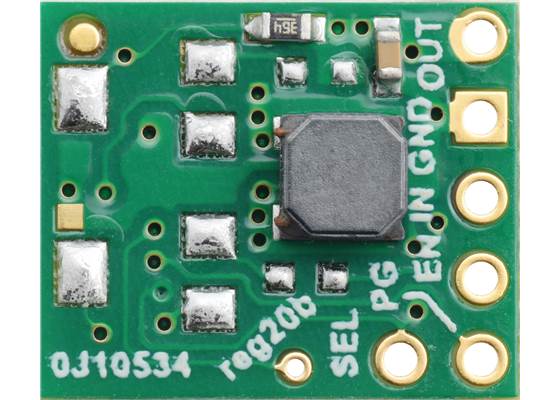 3.3V Step-Up/Step-Down Voltage Regulator S9V11F3S5 (silkscreen side). (1)