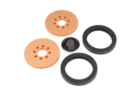 Precision Disc Wheel - 2" (Orange, 2 Pack) (2)