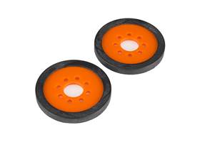 Precision Disc Wheel - 2" (Orange, 2 Pack) (3)