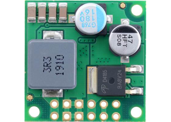9V, 5A Step-Down Voltage Regulator D36V50F9, top view.