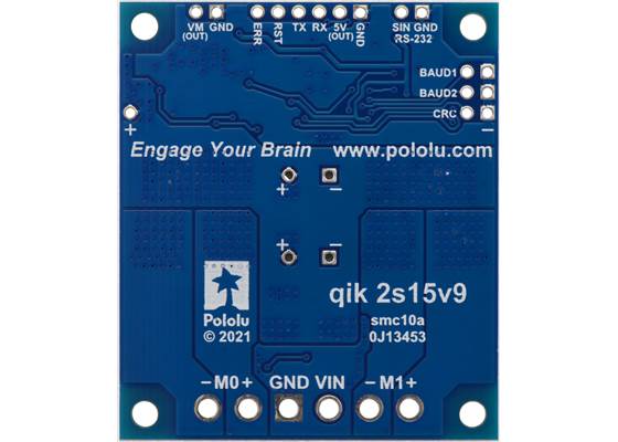 Qik 2s15v9 dual serial motor controller, bottom view. (1)