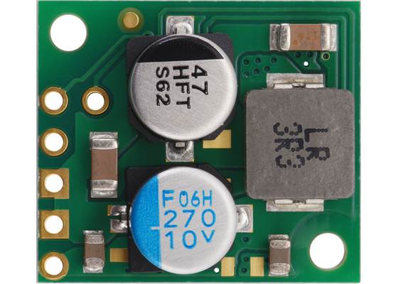 7.5V, 3A Step-Down Voltage Regulator D30V30F7, top view.