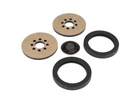 Precision Disc Wheel - 2" (Black, 2 Pack) (2)