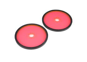 Precision Disc Wheel - 4" (Clear Pink, 2 Pack) (3)