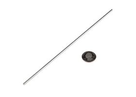Shaft - Solid (Stainless; 1/8"D x 9"L) (2)