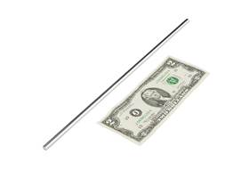 Shaft - D-Shaft (Stainless; 1/4"D x 12"L) (2)