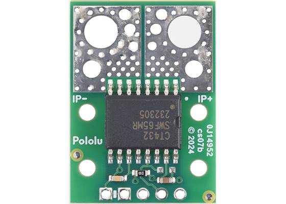 CT432-HSWF65MR TMR Current Sensor Compact Carrier -65A to +65A, 5V, top view.