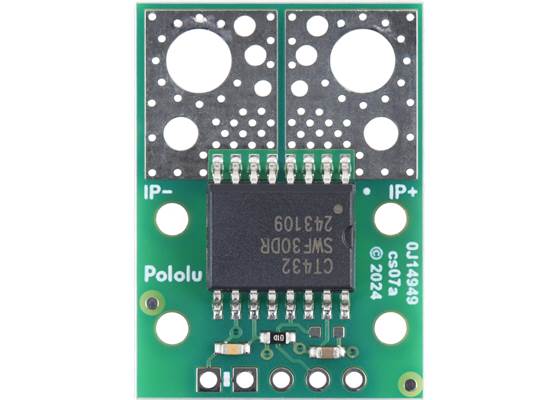 CT432-HSWF30DR TMR Current Sensor Compact Carrier 0A to 30A, 5V, top view.