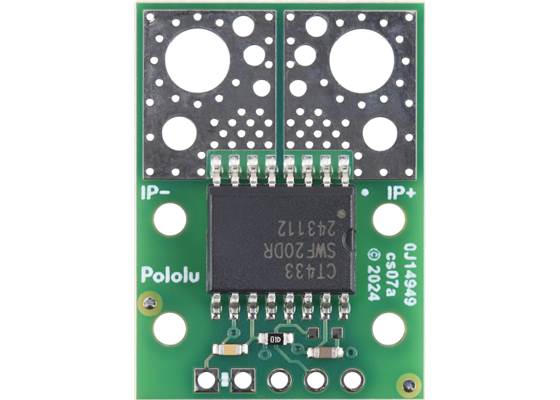 CT433-HSWF20DR TMR Current Sensor Compact Carrier 0A to 20A, 3.3V, top view.