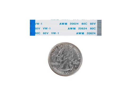 22-Pin 0.5mm Pitch FPC Cable - 5cm (3)