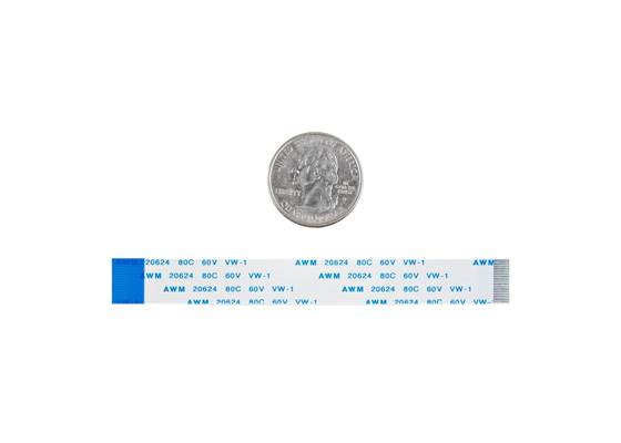 22-Pin 0.5mm Pitch FPC Cable - 10cm (3)