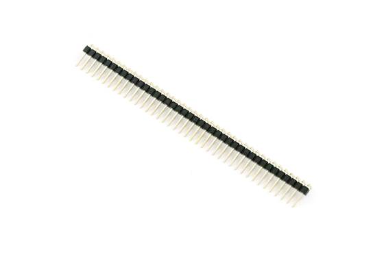 Right Angle Header - Male (PTH, 0.1in., 40-Pin)