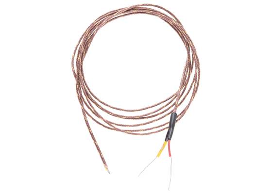 Thermocouple Type-K - Glass Braid Insulated (Bare Wire)