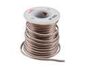 Thumbnail image for Hook-up Wire 2-Conductor - Clear (22AWG-7x30, Stranded, 25ft)