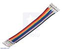 Thumbnail image for Ribbon Cable with Pre-Crimped Terminals 10-Color F-F 3" (7.5 cm)