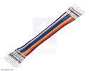Thumbnail image for Ribbon Cable with Pre-Crimped Terminals 10-Color M-M 3" (7.5 cm)